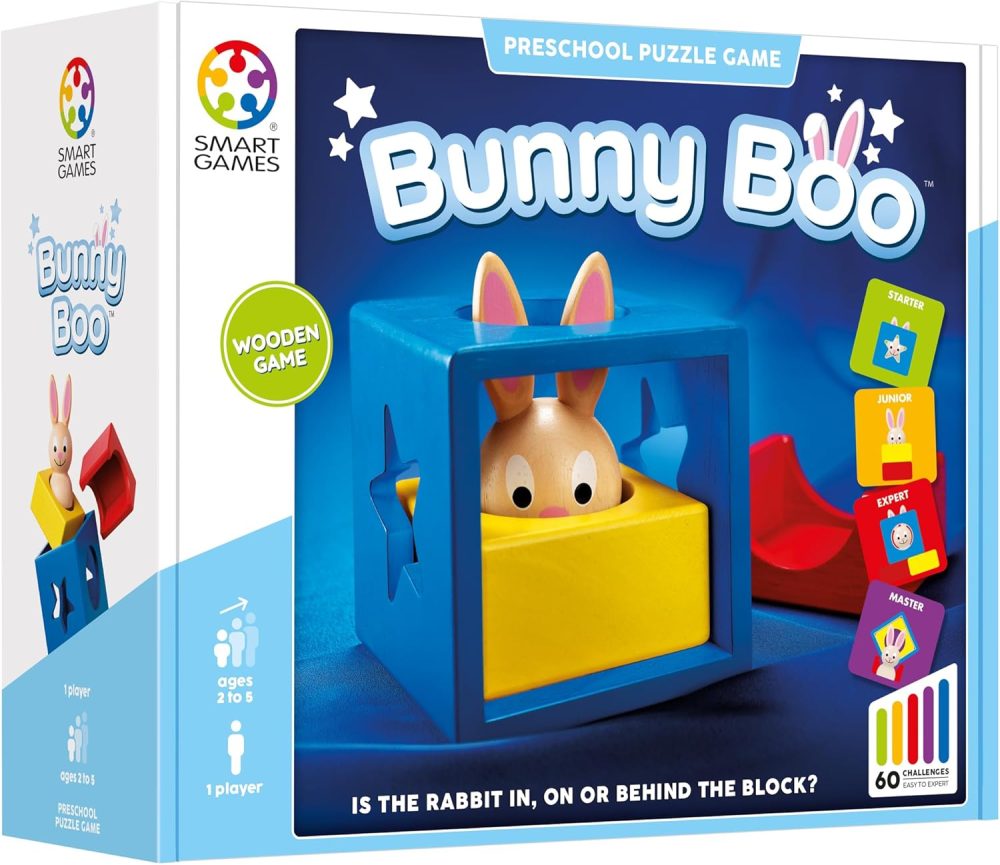 🐰 SmartGames – Bunny Boo | Trò Chơi Tư Duy Khối Hình Thỏ Con BabyFun Edition