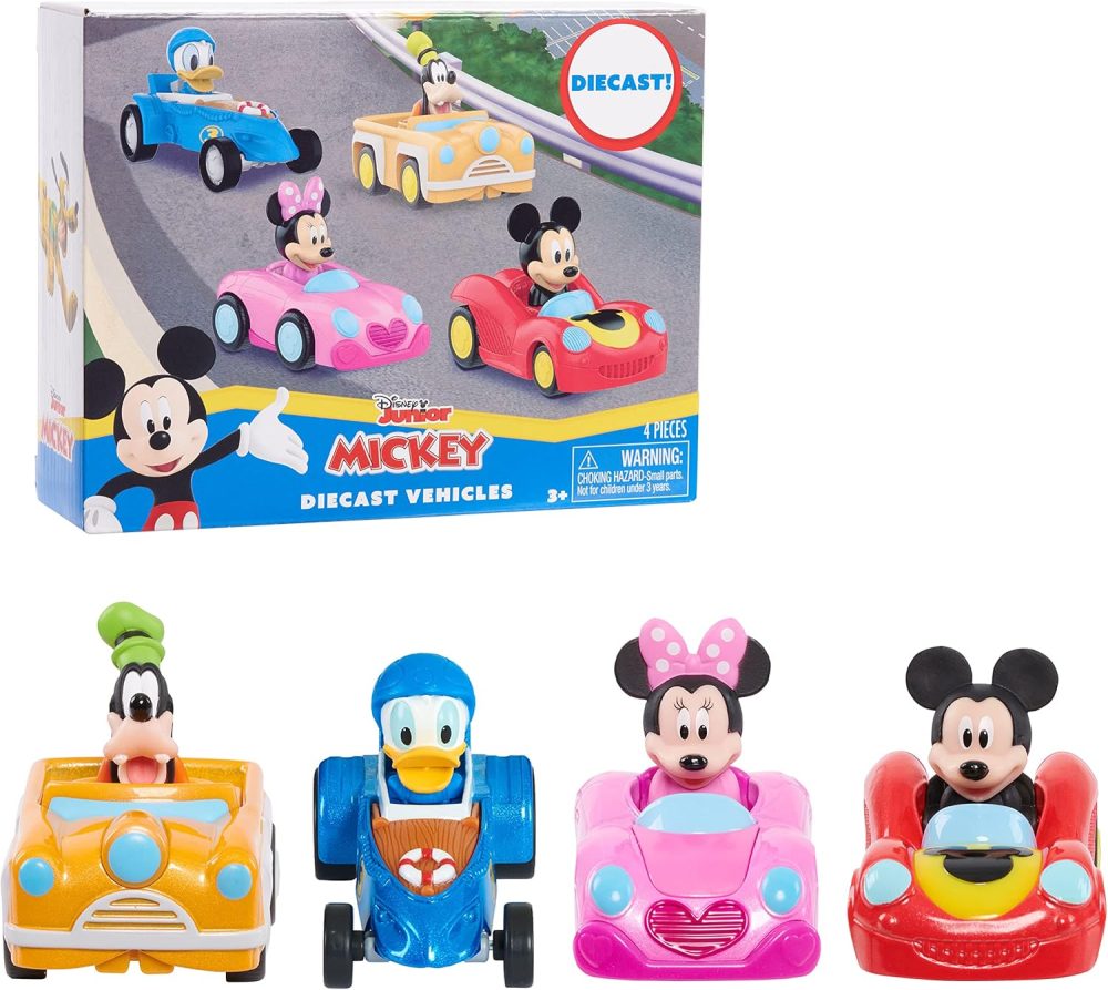 🏎️ Xe Đúc Mickey – Bộ Xe Vui Nhộn BabyFun Edition