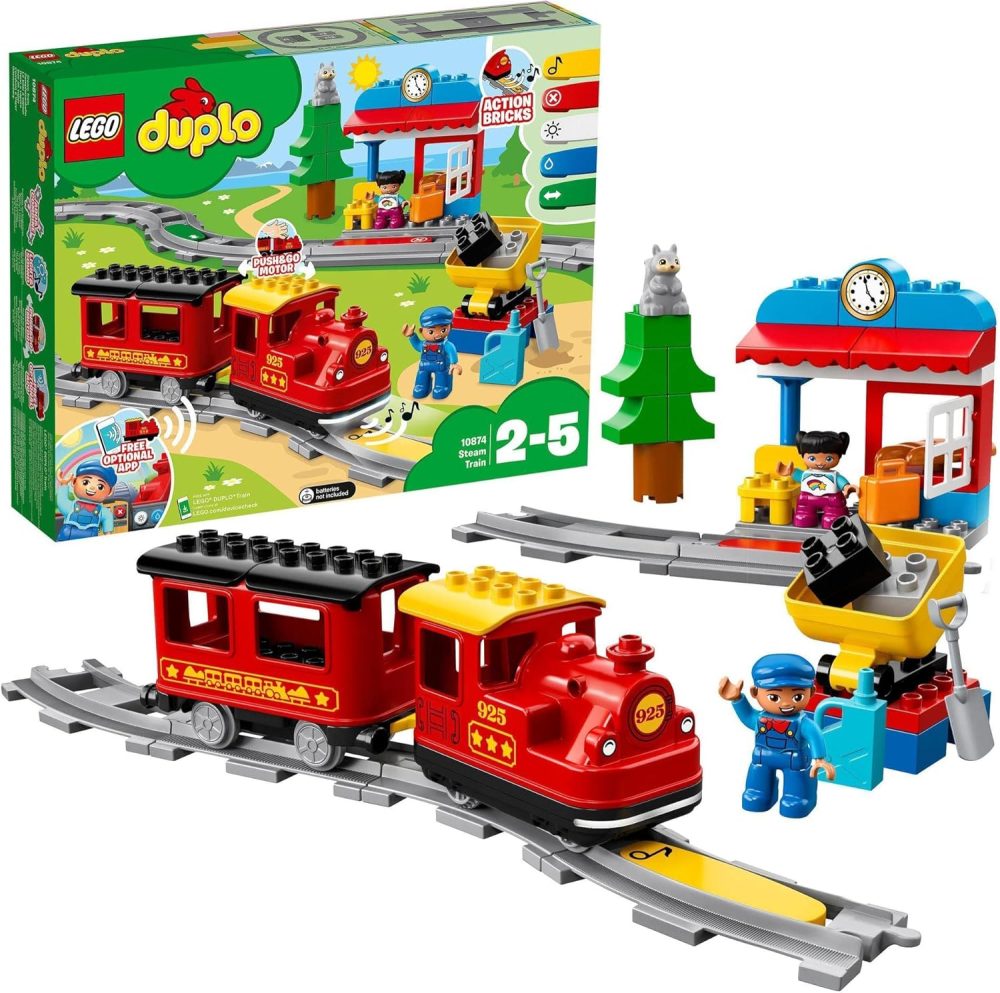 🚂 LEGO DUPLO Steam Train – Tàu Hơi Nước BabyFun Edition