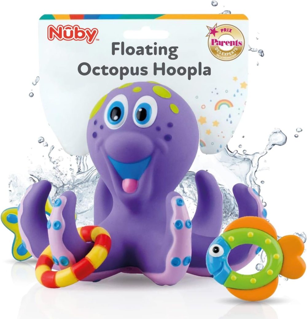 🐙 BabyFun Octopus Bath Toy – Giờ Tắm Trở Thành Giờ Vui Học Mà Bé Mong Chờ
