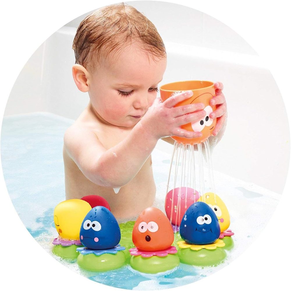 🐙 BabyFun Bath Octopals – Bạch Tuộc Mini Thích Tắm Cùng Bé