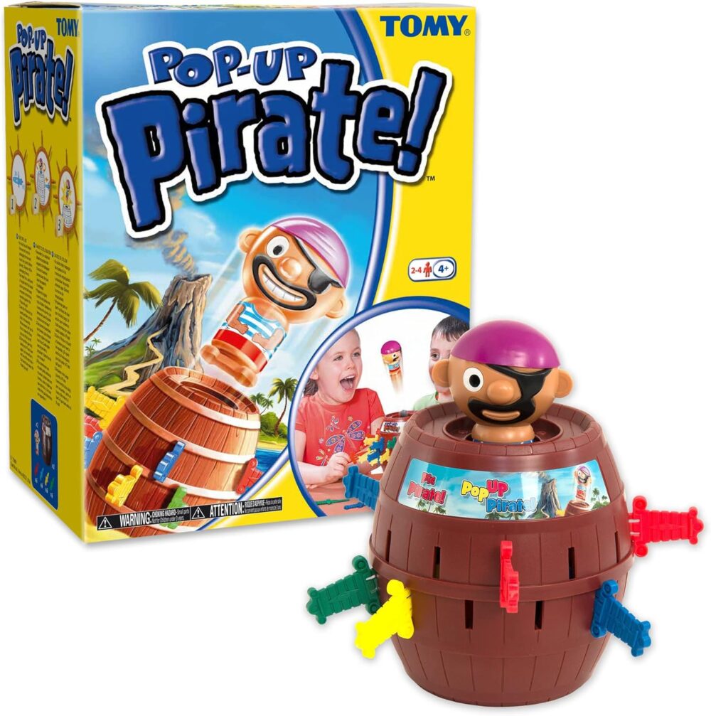 🏴‍☠️⚔️ TOMY Pop Up Pirate – Trò Chơi Cướp Biển Bật Nhảy (10.8 inch)
