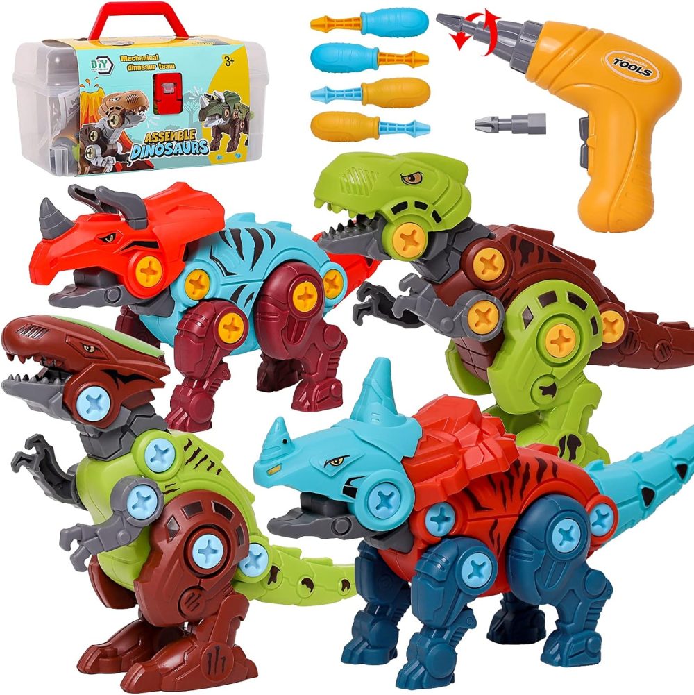 🌋 Bộ đồ chơi lắp ráp khủng long – Jaoxikai Take Apart Dinosaurs 🦖