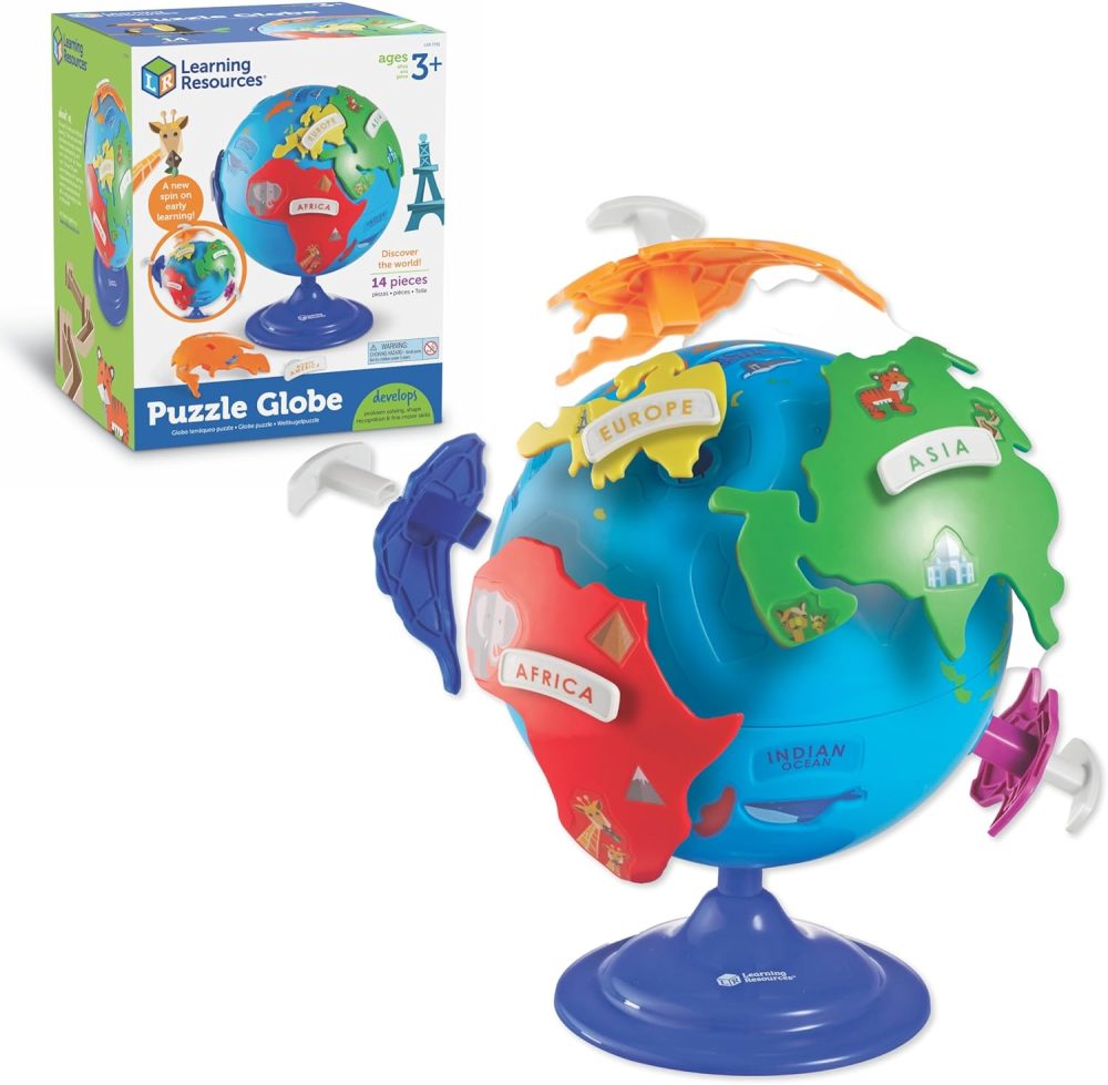🌏 BabyFun Puzzle Globe – Khám Phá Trái Đất Qua Từng Mảnh Ghép
