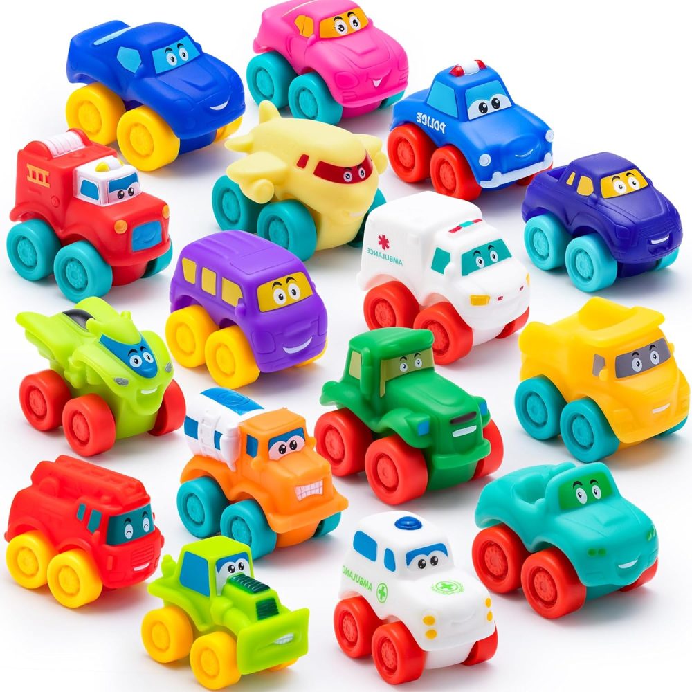 🚗 BabyFun Soft Cartoon Cars – Bộ Xe Hơi Mềm Mại & An Toàn Cho Bé 1+ Tuổi