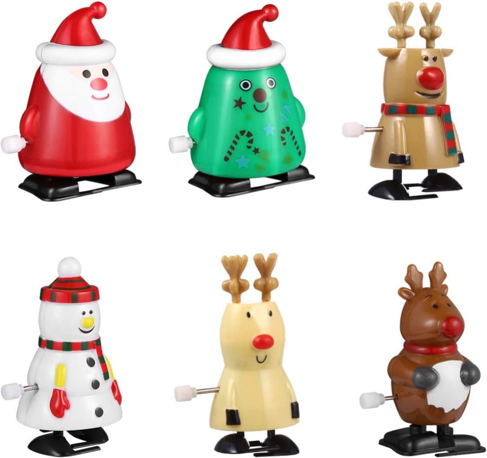 JoJoFuny – Bộ 6 Đồ Chơi Lên Cót Giáng Sinh (Wind-Up Christmas Toys)