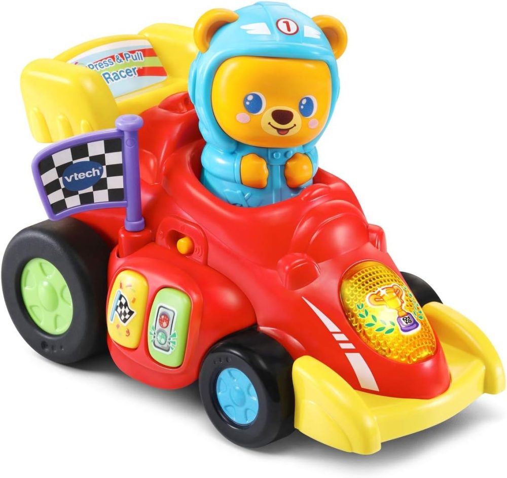 🐻🚗 VTech Race-Along Bear – Gấu Lái Xe Vui Nhộn