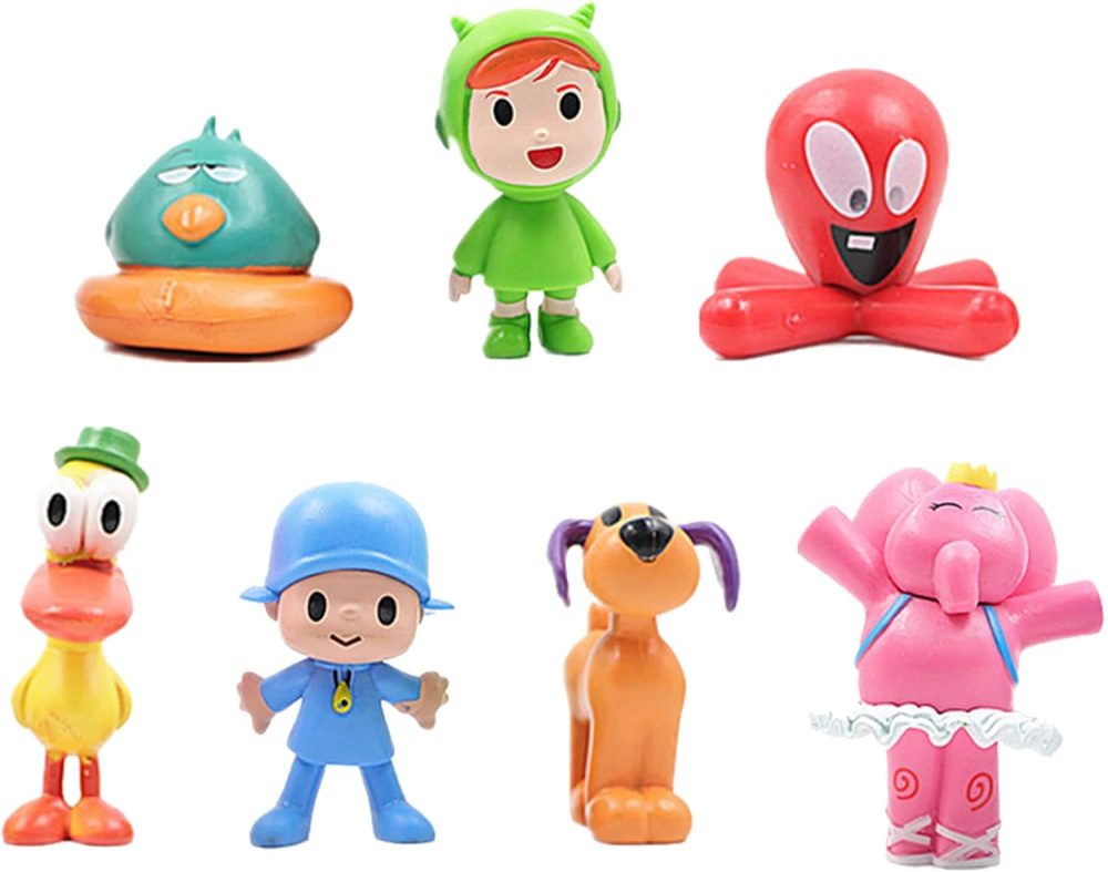 Pocoyo Birthday Decoration Car – Bộ Tượng Trang Trí Sinh Nhật & Bánh Kem🎈🚗