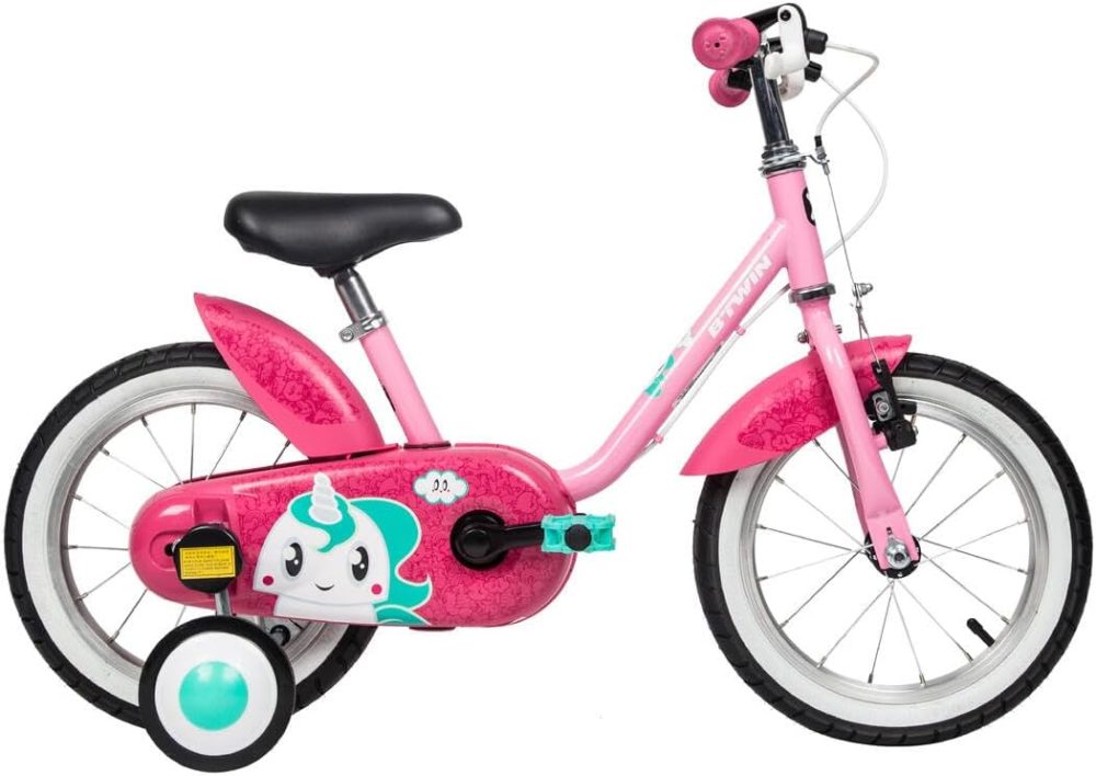 🦄🚲 Decathlon BTWIN 500 Unicorn – Xe Đạp Trẻ Em 14” Màu Hồng