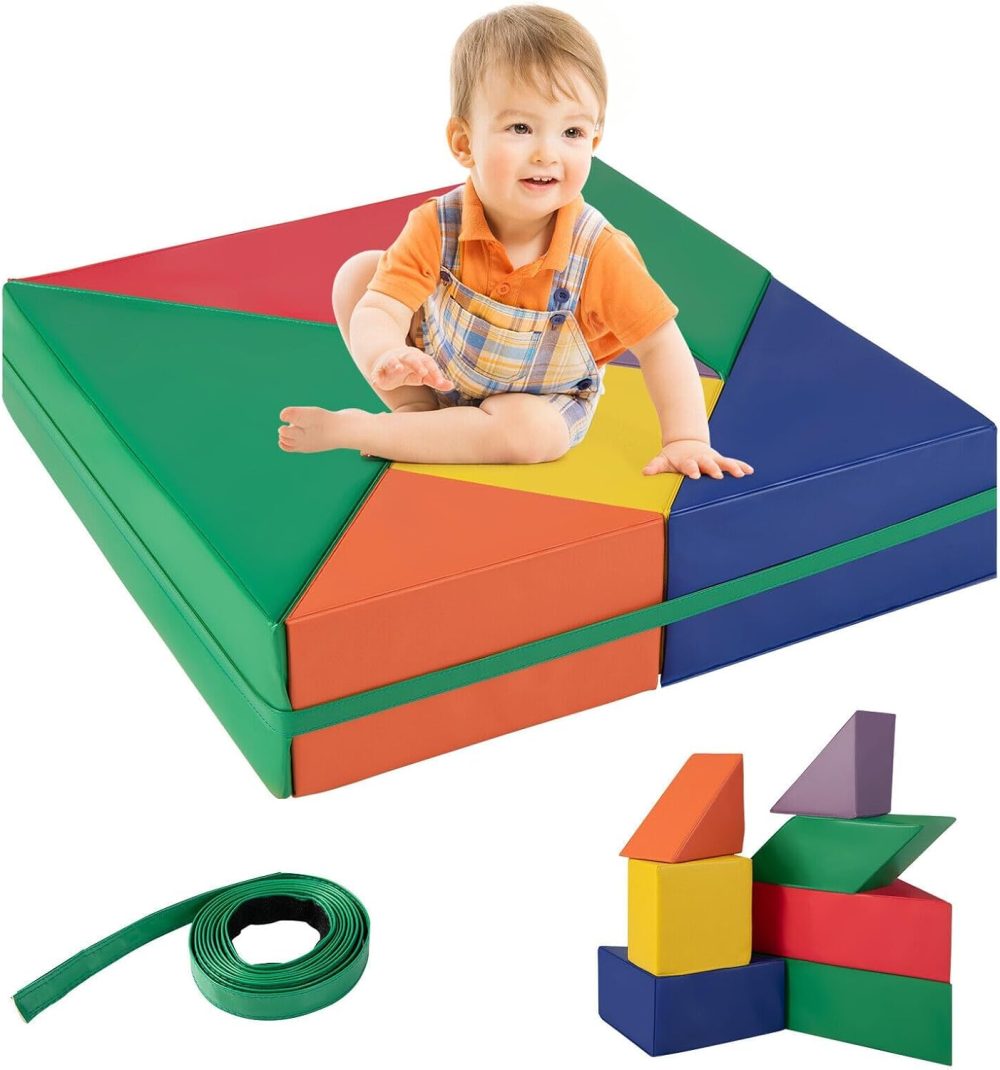 🧱👶 BABY JOY Foam Climbing Set – Bộ Leo Trèo Xốp Mềm Cho Bé Tập Vận Động