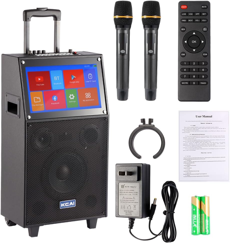 🎤🎶 Karaoke Machine Thông Minh – Màn Hình Cảm Ứng & Kết Nối Đa Nền Tảng