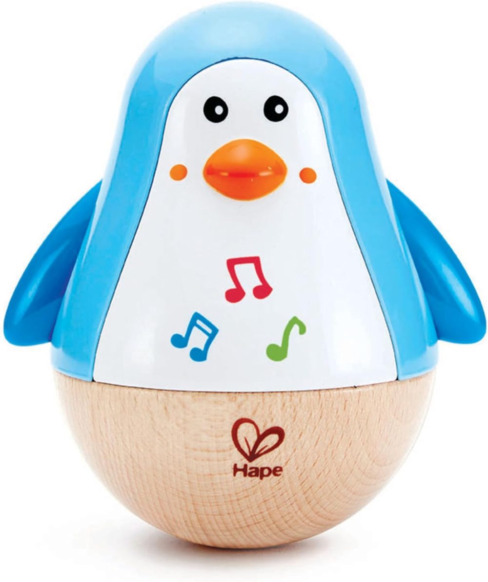 🐧🎶 Hape Penguin Musical Wobbler – Chim Cánh Cụt Lắc Lư Âm Nhạc