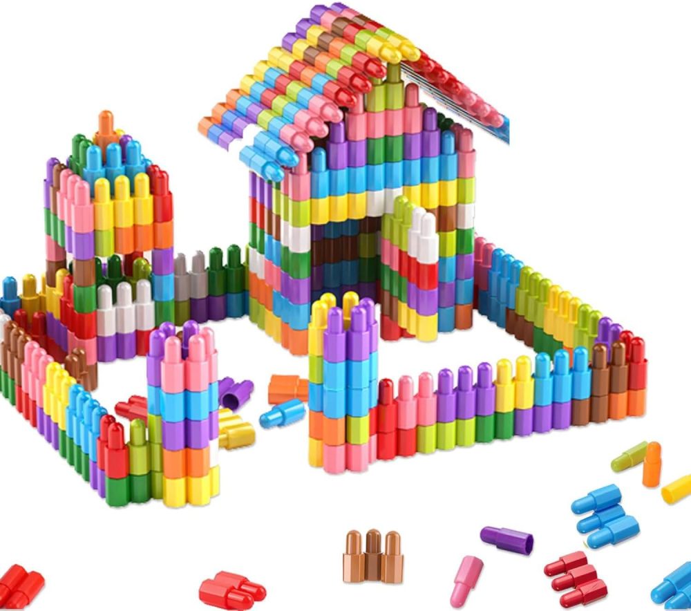 🧱🧠 Cawtiuly Kids Building Blocks – Bộ 160 Khối Xây Dựng STEM Cho Bé