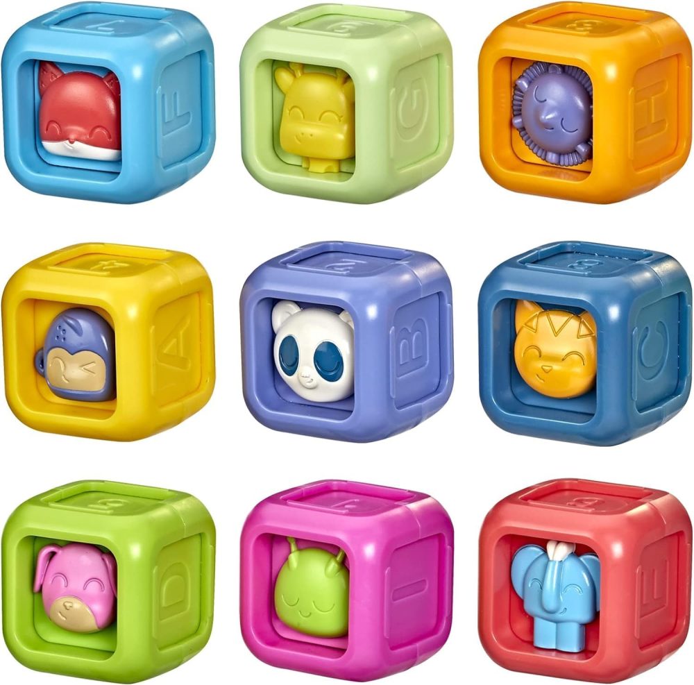 🧱🐻 Playskool Critter Building Blocks – Khối Xây Dựng Động Vật Cho Bé