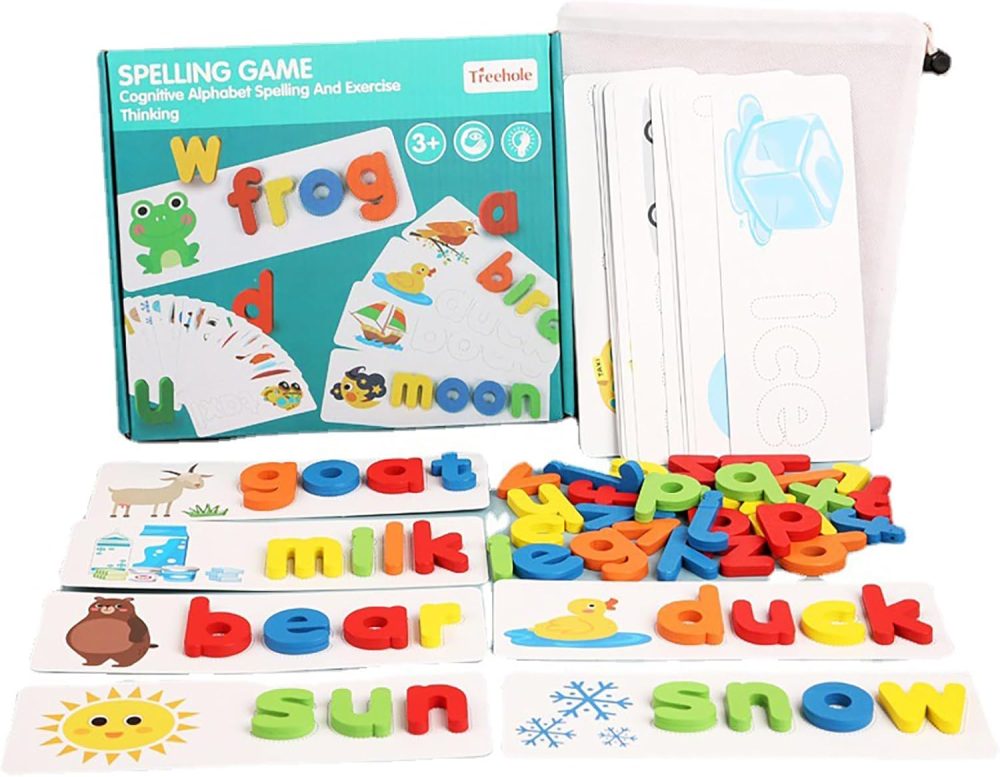 🔤🪵 Wooden Alphabet Learning Toy – Đồ Chơi Học Chữ Cái ABC Bằng Gỗ