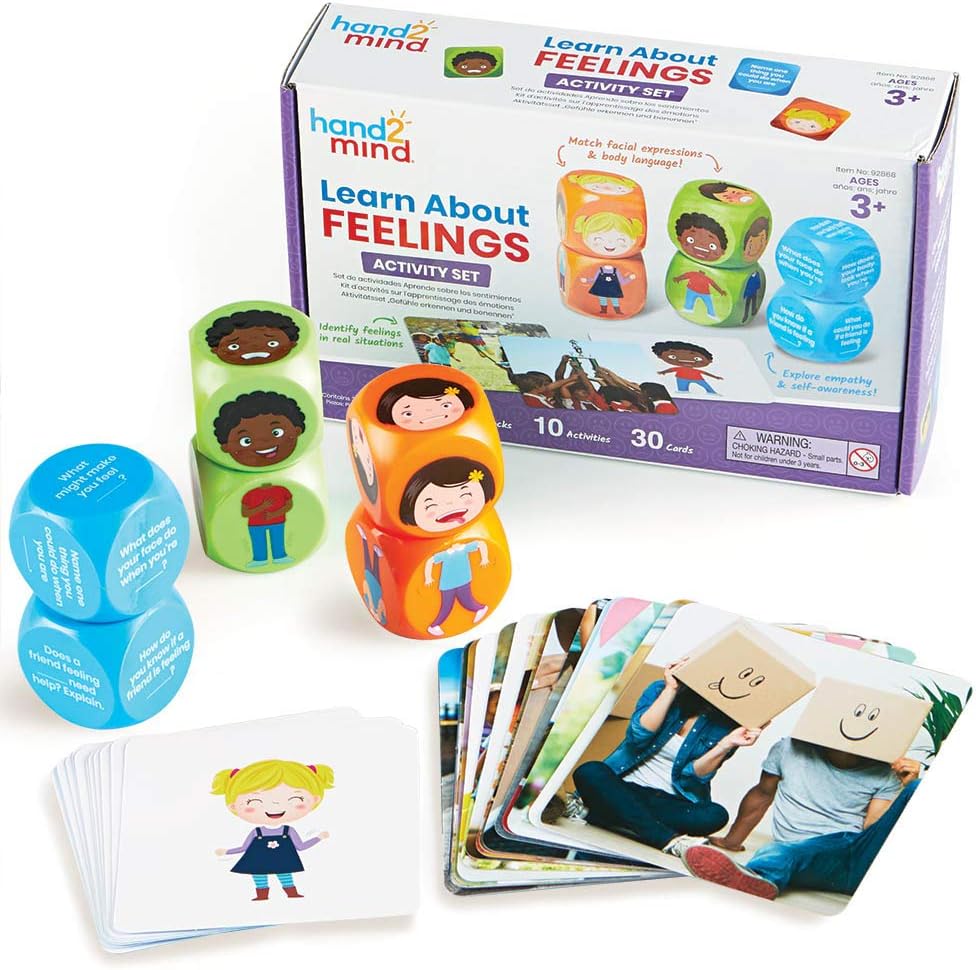 😊🧠 hand2mind Learn About Feelings – Bộ Hoạt Động Học Cảm Xúc Cho Bé