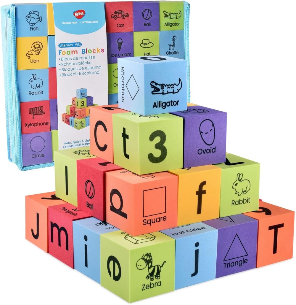 🧱🧸 BOHS Foam Learning Blocks – Khối Xốp Học Tập Mềm Cho Bé