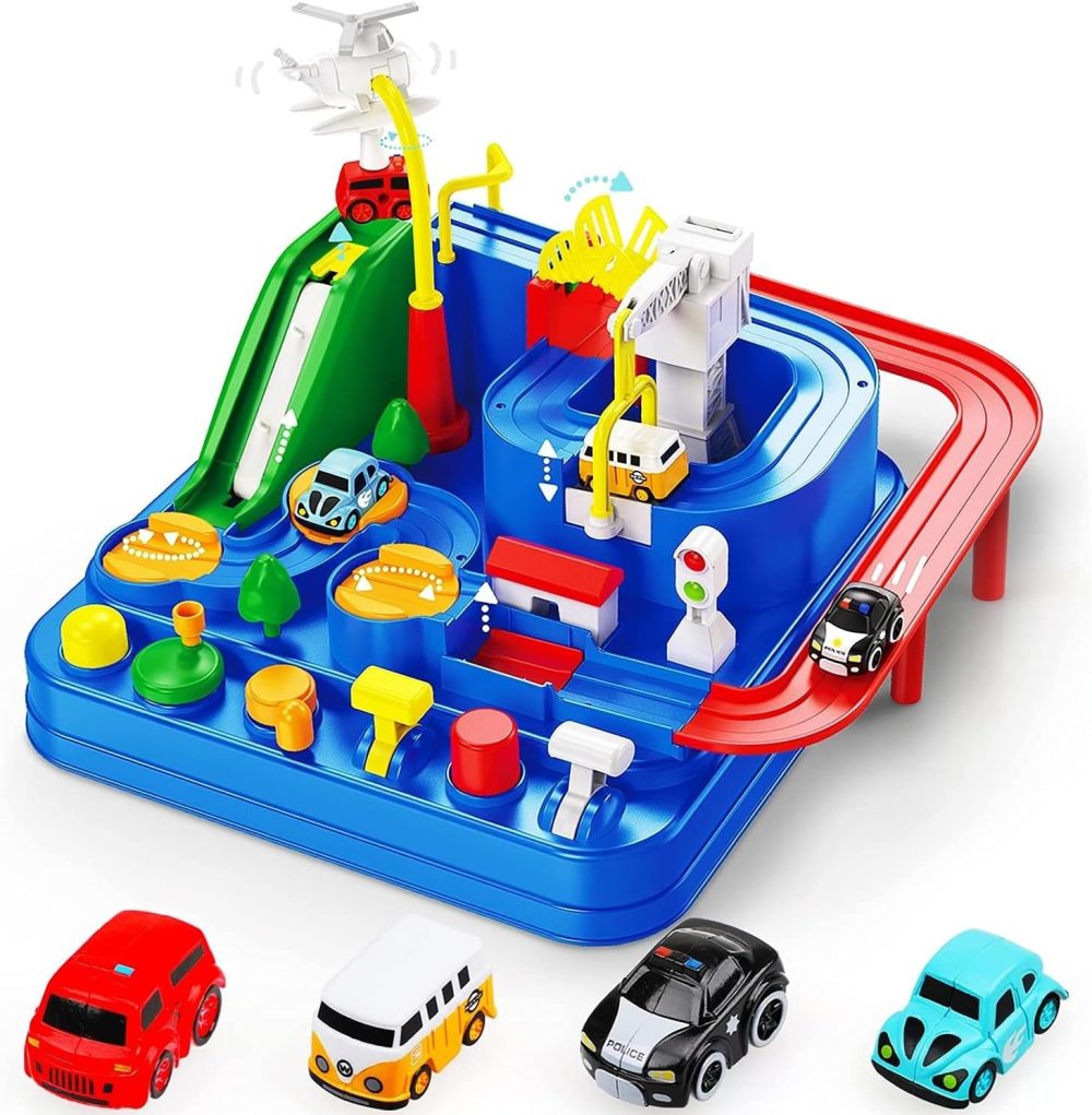 🚗🏙️ ROROUP Car Adventure – Đường Đua & Thành Phố Cứu Hộ Cho Bé