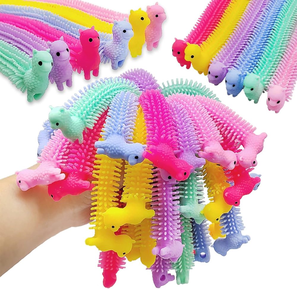 🌈🧵 Stretchy Fidget Strings – Bộ 18 Dây Co Giãn Cảm Giác Giảm Stress