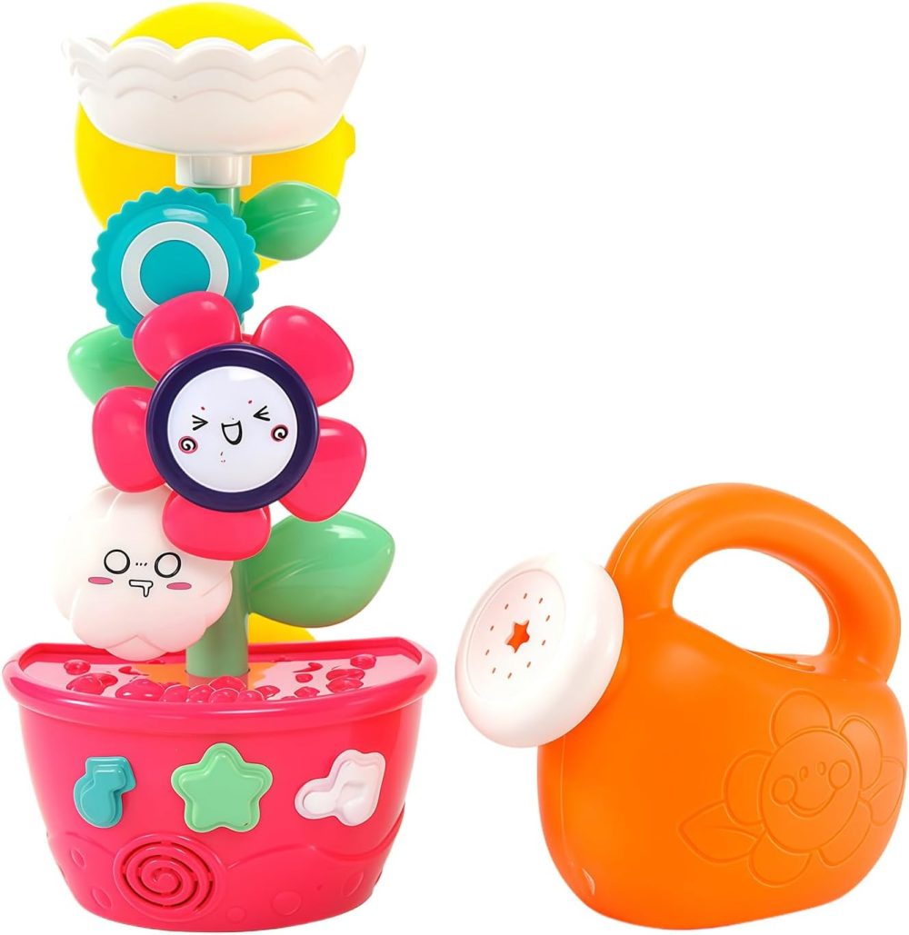 🚿🌞 Baby Bath Toys – Sun Shower Spinner Cho Bé 1–3 Tuổi