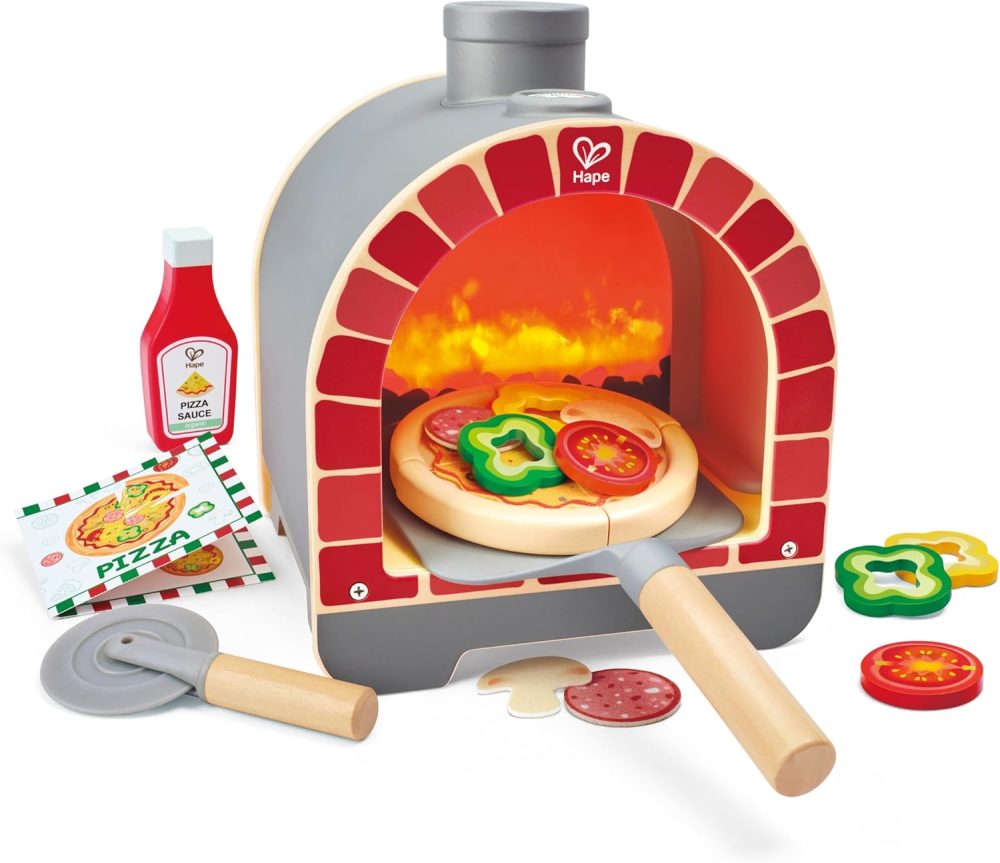 🍕🔥 Hape Magic Pizza Oven – Đồ Chơi Lò Nướng Pizza Cho Bé