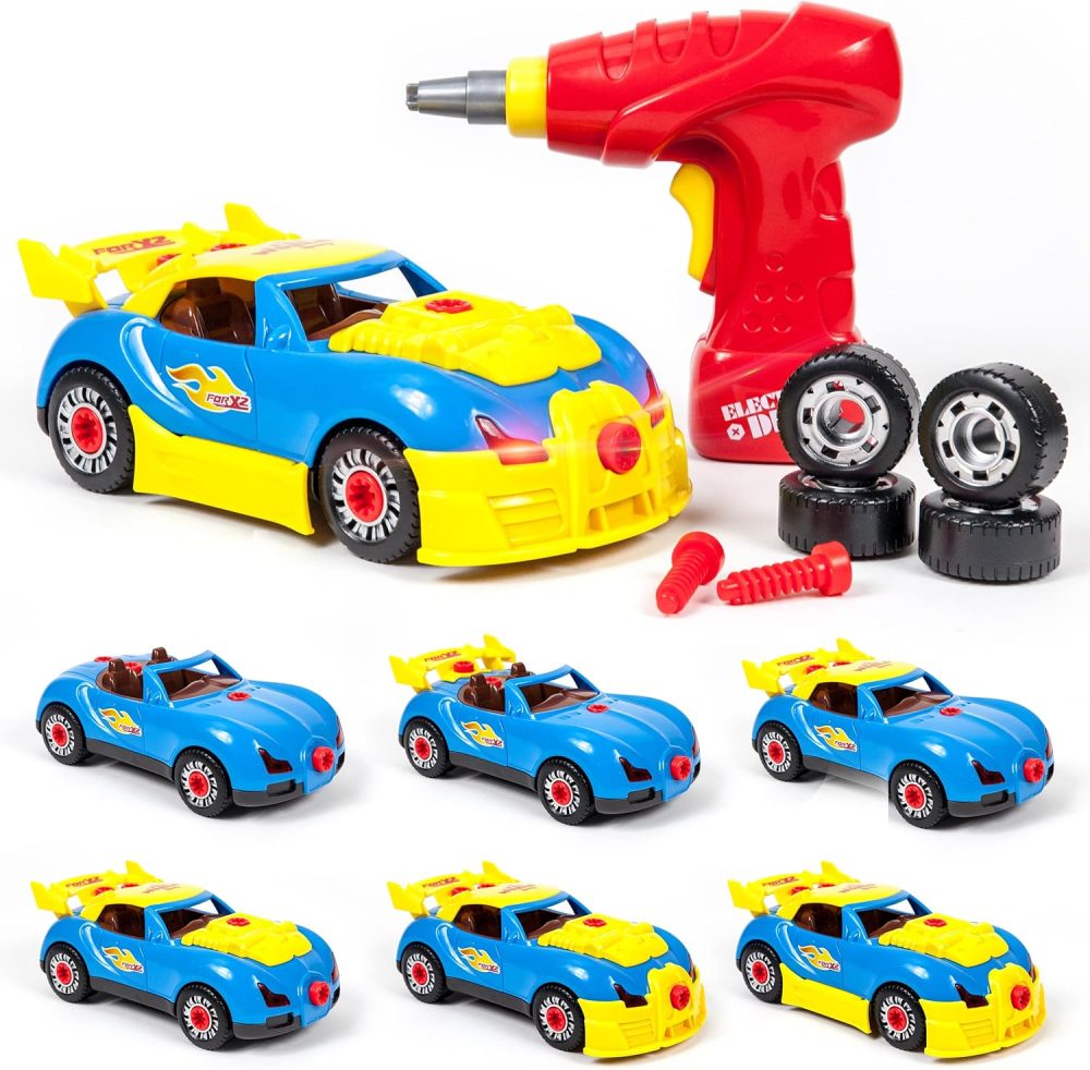 🏎️🔧 PicassoTiles Take‑A‑Part Race Car – Xe Đua Tháo Lắp STEM Cho Bé