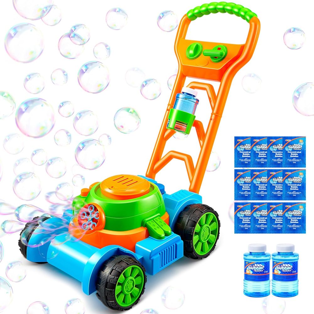🌈🫧 SLOOSH Bubble Lawn Mower – Máy Cắt Cỏ Thổi Bong Bóng Cho Bé