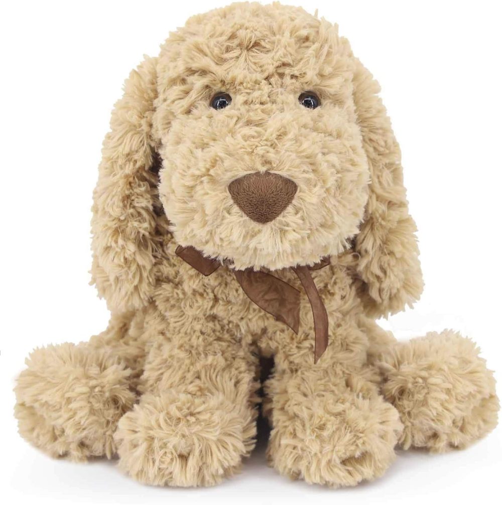 🐩🤎 DORE Poodle Plush Animals – Flopsie Lovey Toy (11 Inch)