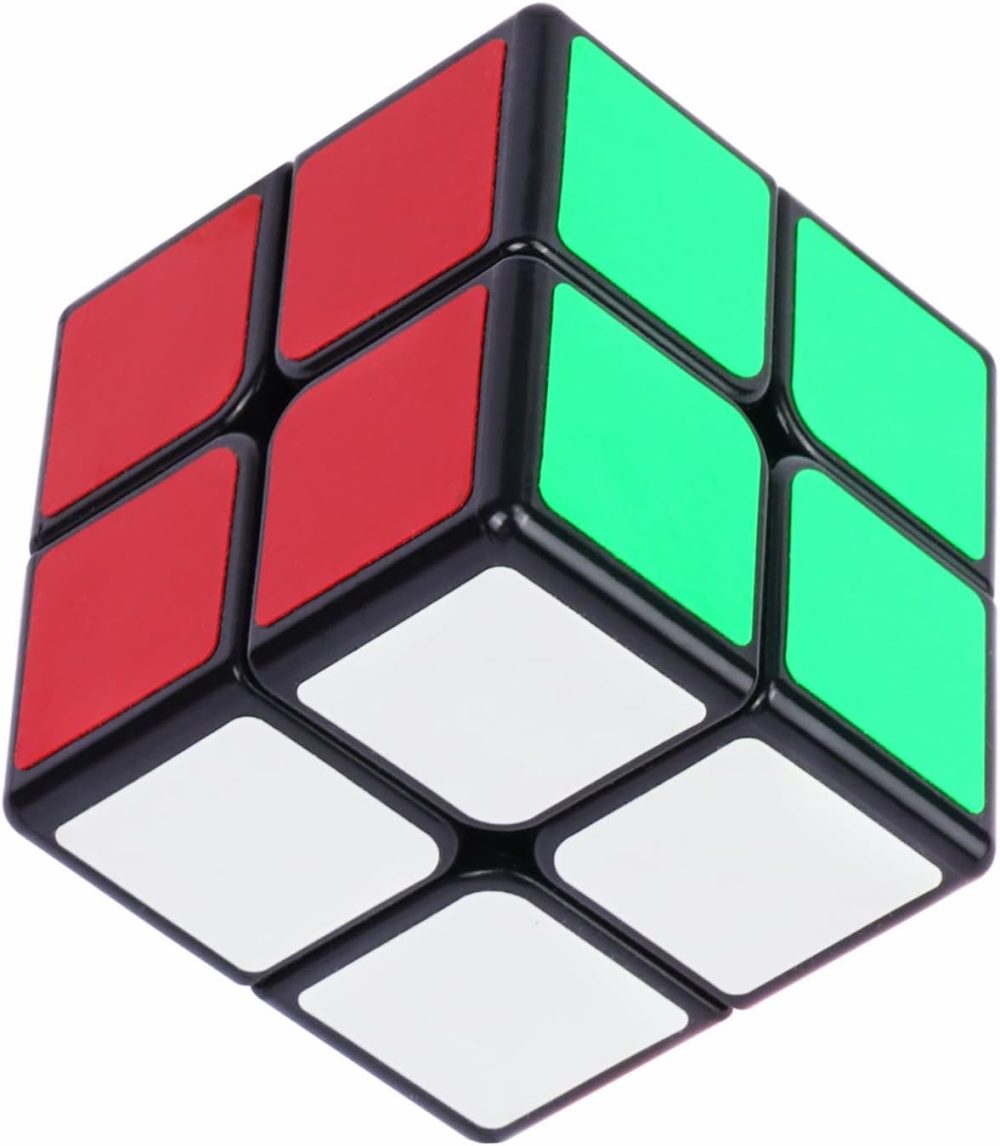 🧩⚡ 2×2 Speed Cube – Classic Speed Puzzle (Black)