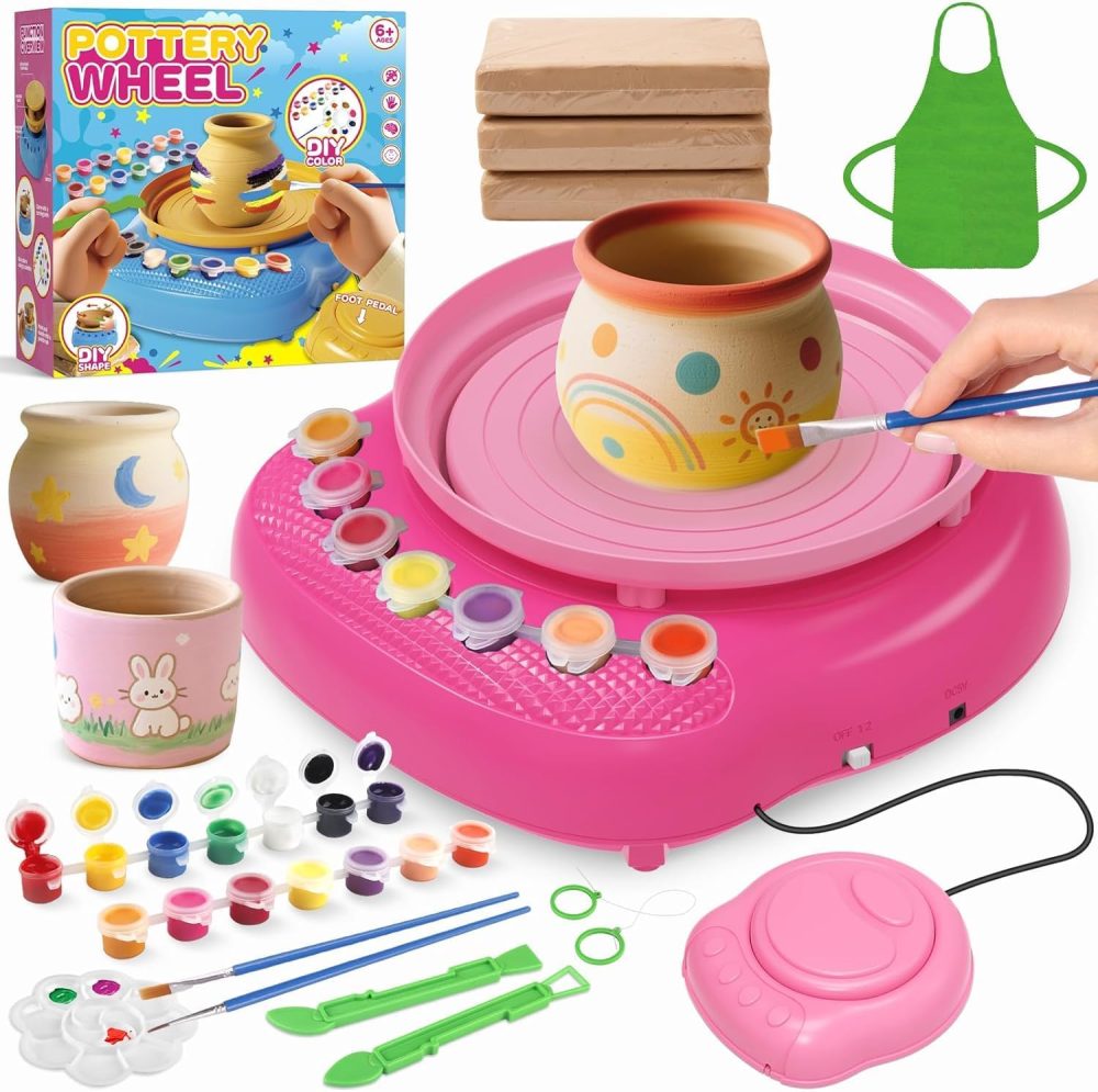 🏺🎨 BONICI Pottery Wheel for Kids