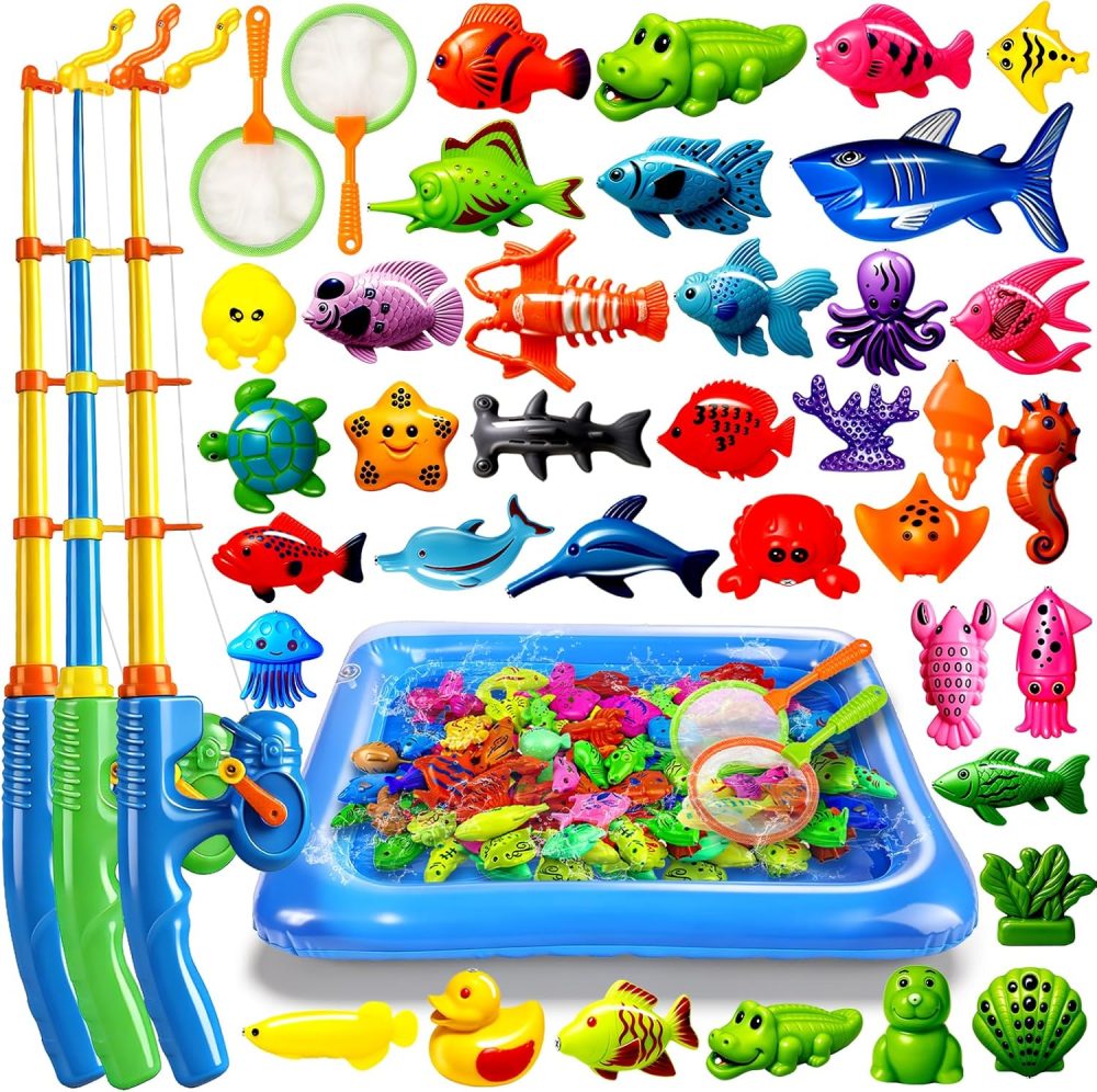 🎣🐠 CozyBomB™ Magnetic Fishing Toys Game Set