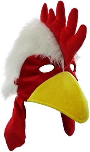 🐔🎭 Chicken Hat – Plush Fun Costume Headwear
