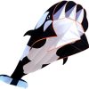 🐬🪁 Touch the Sky 3D Dolphin Parafoil Kite – 150 cm