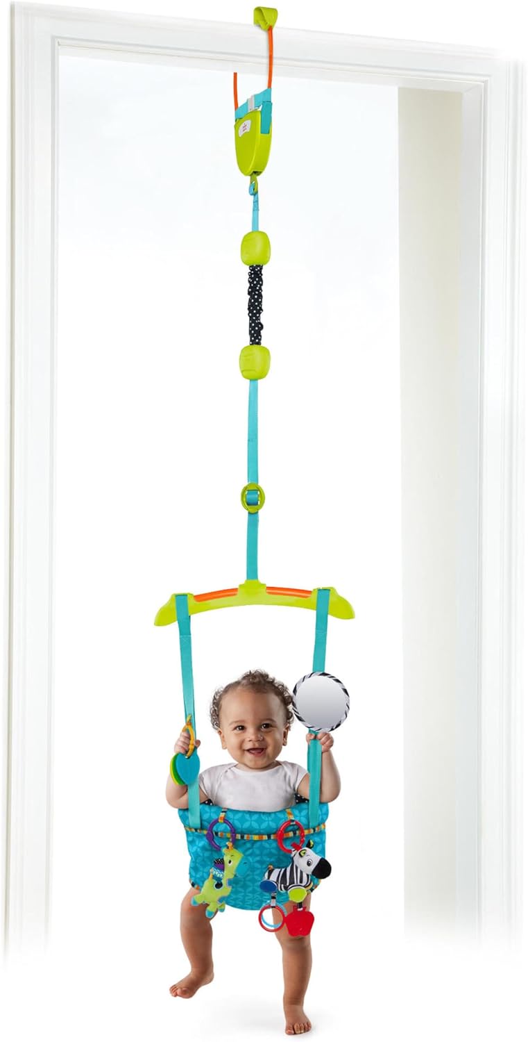 👶🦘 Bright Starts Bounce 'n Spring Deluxe Door Jumper