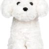 🐩🤍 WEIGEDU Toy Poodle Stuffed Toy – 32cm