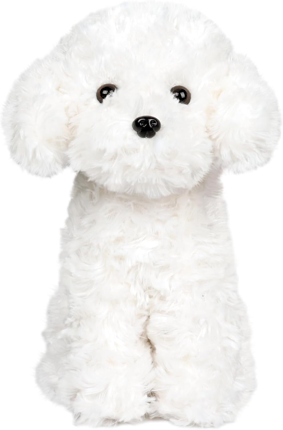 🐩🤍 WEIGEDU Toy Poodle Stuffed Toy – 32cm