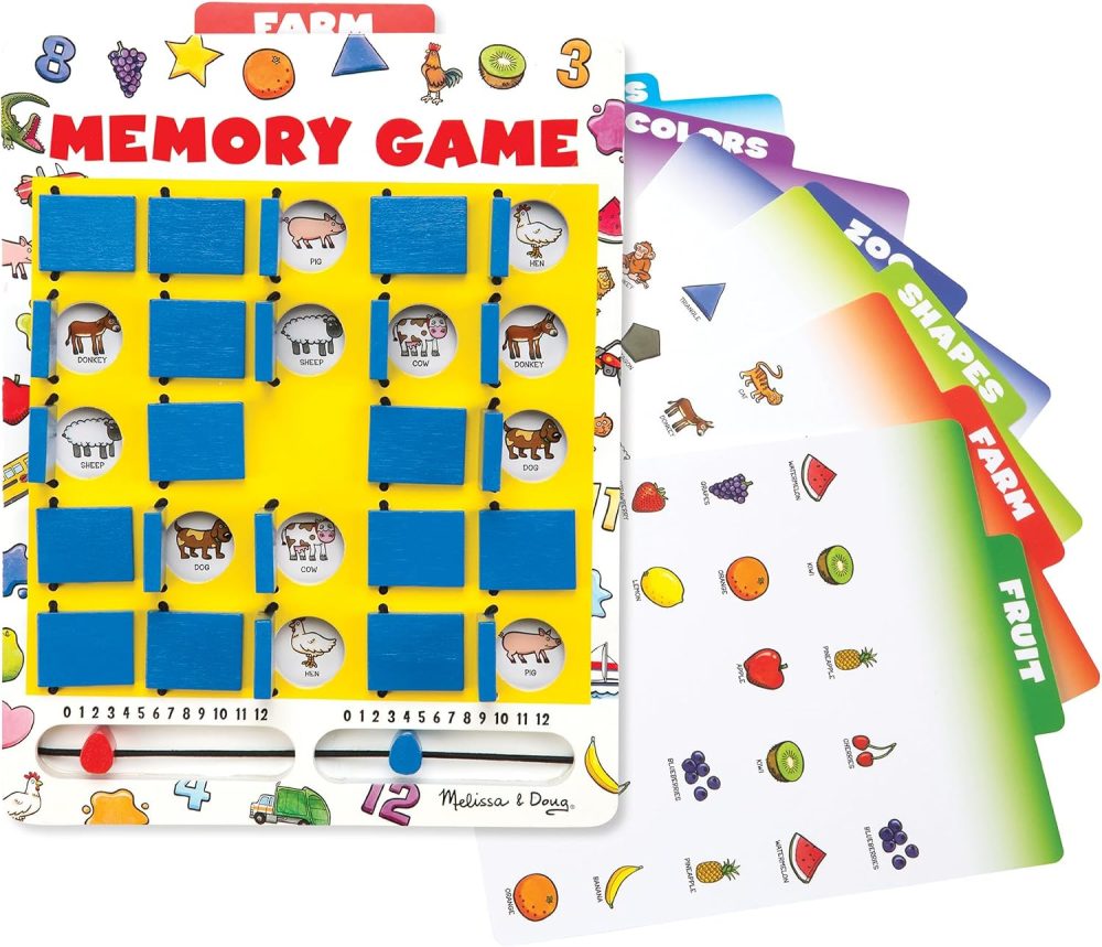 🧠🎯 Melissa & Doug Flip to Win Memory Game
