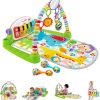 🎹👶 Fisher-Price Deluxe Kick & Play Piano Gym & Maracas