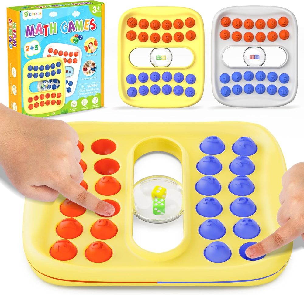 🎲🧮 D-FantiX Number Pop Dice Math Game