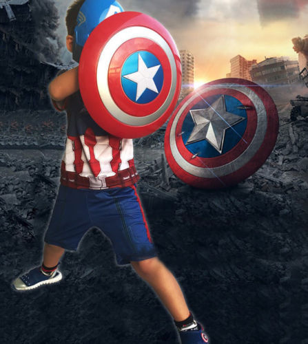 🛡️⚡ Avengers Captain America 32CM LED & Music Reveal Shield