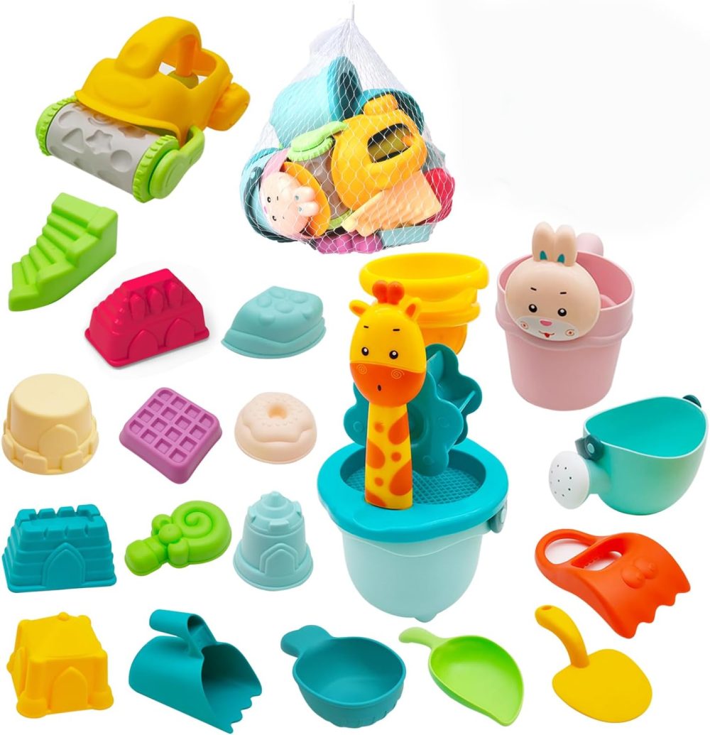 🏖️🏰 BEACH SANDCASTLE BUILDING KIT – BỘ ĐỒ CHƠI XÚC CÁT & XÂY LÂU ĐÀI
