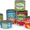 🥫🛒 MELISSA & DOUG – LET’S PLAY HOUSE! GROCERY CANS - Bộ lon thực phẩm giả lập
