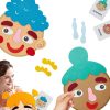 😊😢😡 EMOTICON FELT KIT – FUNNY FACES PLAYSET Bộ khuôn mặt cảm xúc bằng nỉ – nhận diện, ghép biểu cảm & học cách nói về cảm xúc