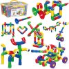 🧪🔧 PICASSOTILES PTT136 – 136PCS TUBULAR PIPES & - Bộ 136 ống lắp ghép STEAM